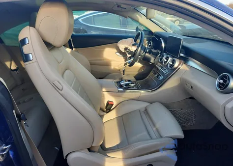 2018 Mercedes-Benz C 300 from USA, damaged, VIN WDDWJ4JB8JF720665